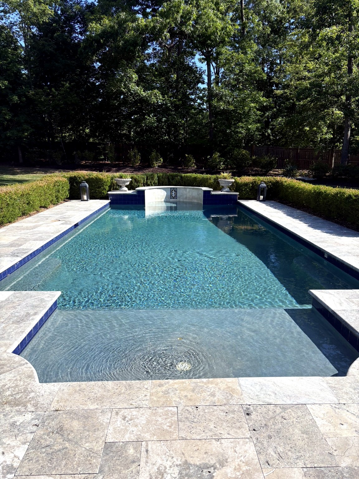Pool after cleaning