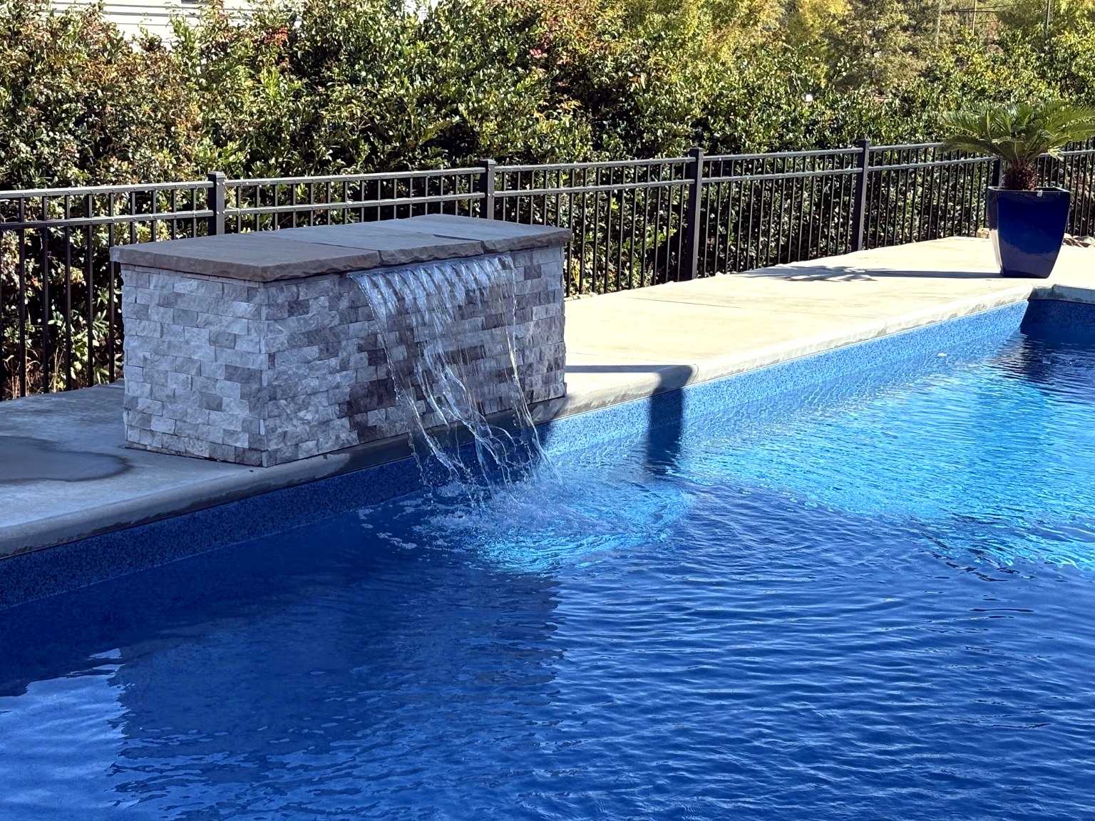 Stone Pool Water Feature